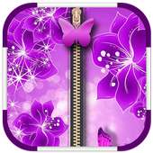 Butterfly Zipper Lock Screen icon