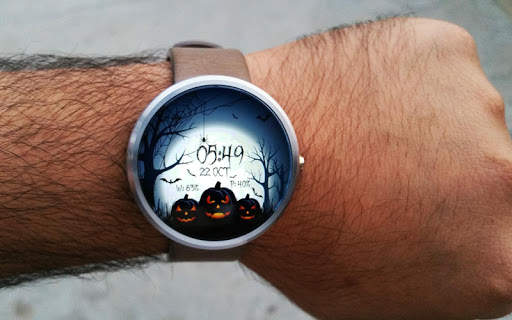 Watch Face - Halloween Spooky screenshot 22