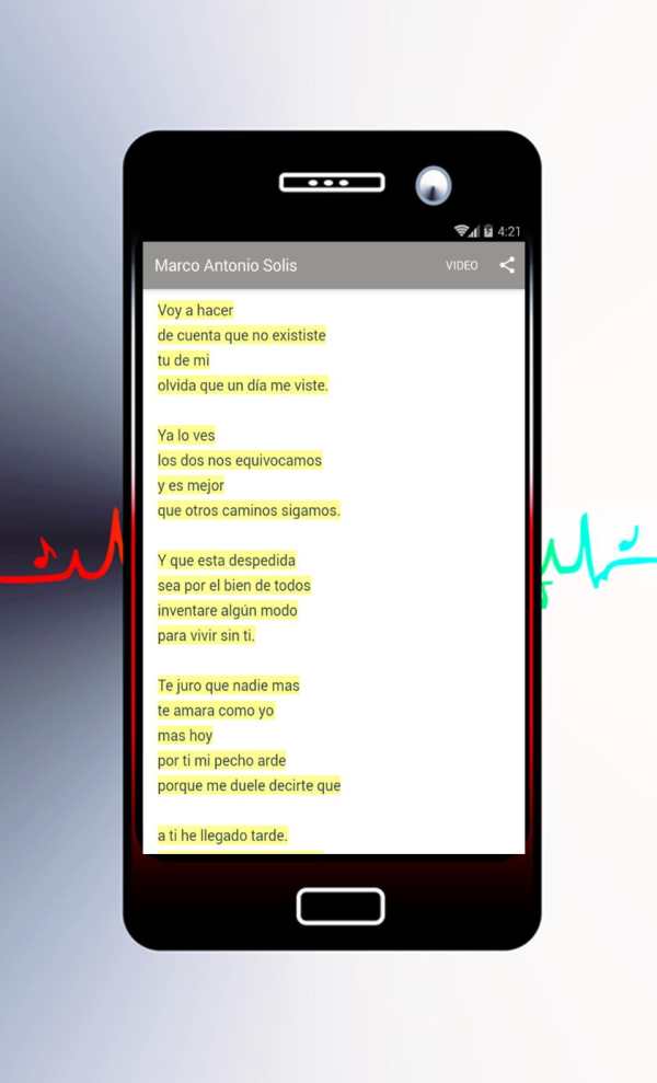Canciones Marco Antonio Solis - Musica screenshot 4