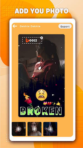 Video Status Maker: Boozz screenshot 4