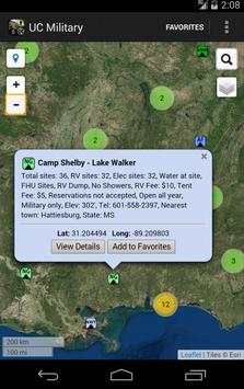 UC Military Campgrounds screenshot 16