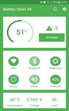 Battery Saver 5X screenshot 11