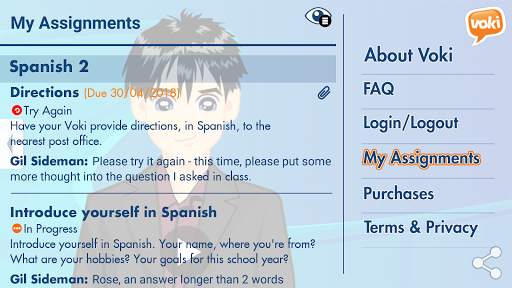 Voki For Education screenshot 7