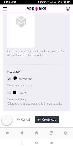 AppMake - Hybrid app maker, Web2App screenshot 5