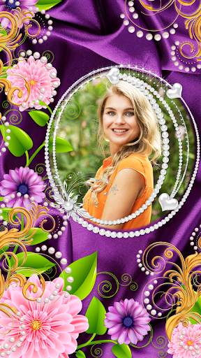 Flower Photo frame 2020 : Rose Flower Photo Editor screenshot 8