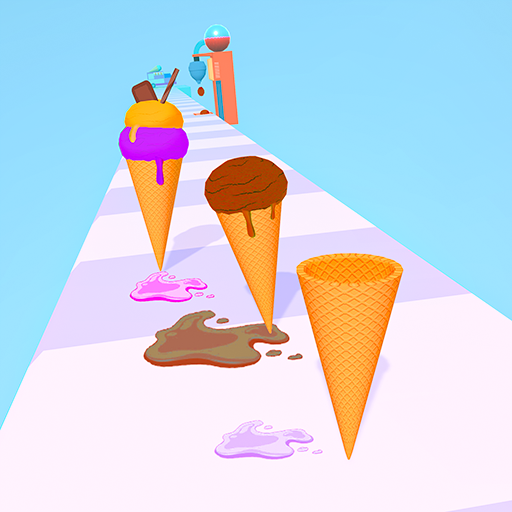 Ice Cream Stack Games Runner icon