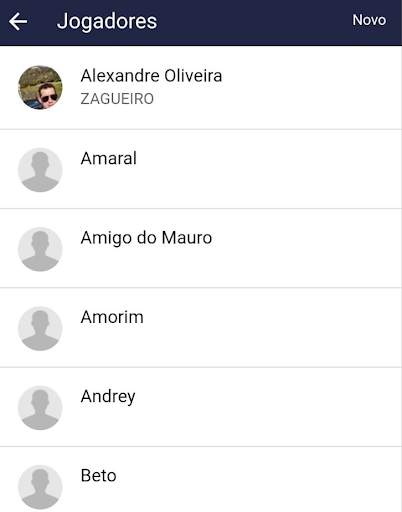 Meu Time App screenshot 3
