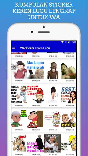 Kumpulan Stiker WA Lucu Dan Keren Lengkap screenshot 2