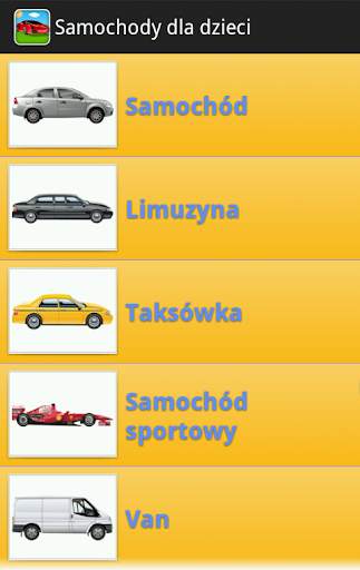Pojazdy dla brzdąców screenshot 1