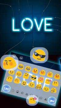 LOVE blue Light Keyboard screenshot 2