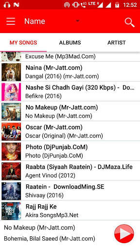 Sangeet - Music Player screenshot 2