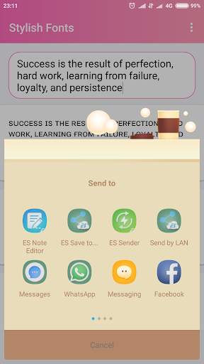 Stylish Fonts screenshot 3
