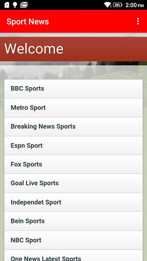 Sport News screenshot 1