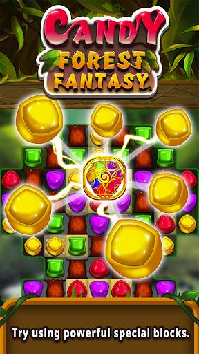 Candy forest fantasy : Match 3 Puzzle screenshot 3