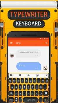 Typewriter Keyboard Theme screenshot 2