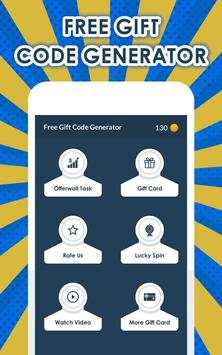 Free Gift Code Generator screenshot 2