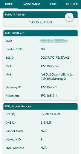 Wifi Scanner screenshot 2