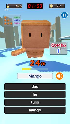 EnglishRun - Gioco di parole inglese screenshot 7