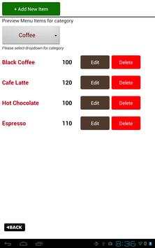 Cafe eMenu Lite screenshot 8