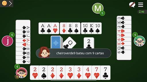 Cacheta Online: Jogo de Cartas 21 تصوير الشاشة