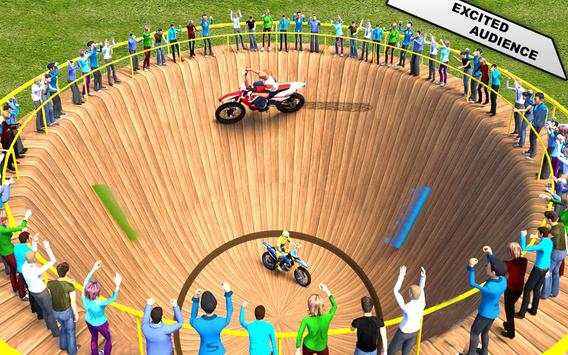 Well Of Death Games Bike Stunt Drive 3d screenshot 3