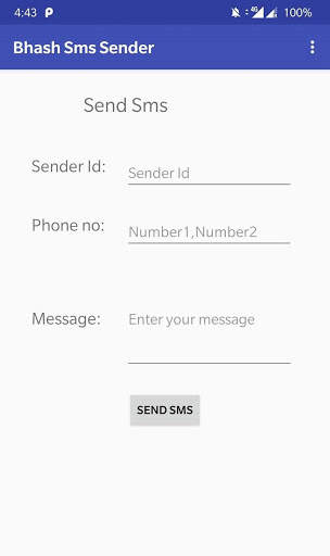 Bhash Sms Sender screenshot 2