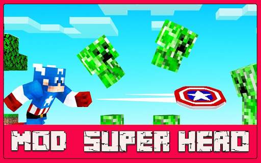Mod Super Hero - For MCPE скриншот 1