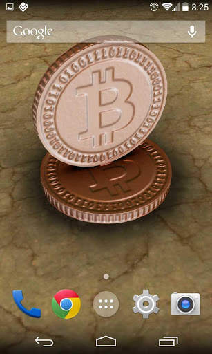Bitcoins 3D Live Wallpaper स्क्रीनशॉट 3