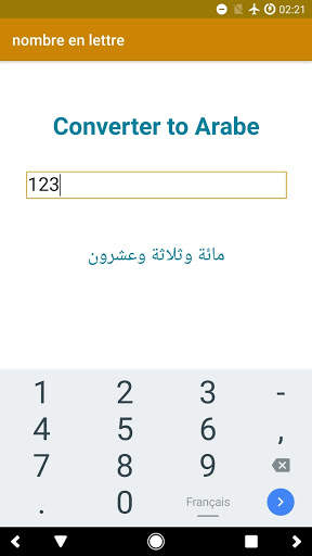 nombre en lettre screenshot 4