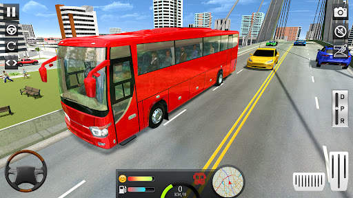 Coach Bus Driving Sim Games screenshot 5