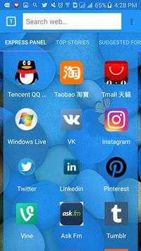 KING international Browser screenshot 2