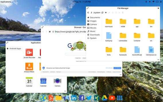 Leena Desktop UI (Multiwindow) скриншот 9