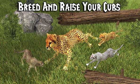 Wild Cheetah Hunt Simulator 3D screenshot 2