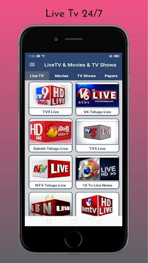 Telugu Live News screenshot 2