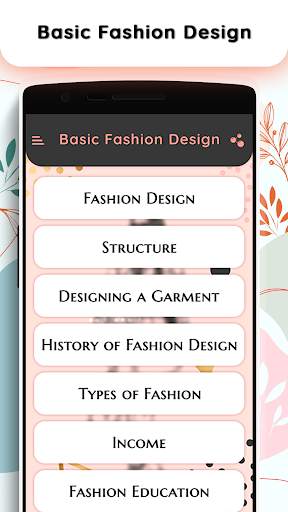 Basic fashion design 1 تصوير الشاشة