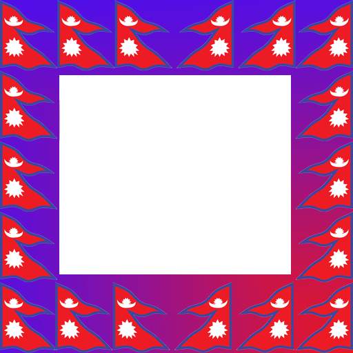 Nepal Flag Frame 1.0
