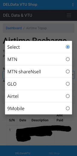 DELData VTU Shop screenshot 4