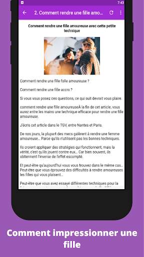 Comment impressionner une fille screenshot 4