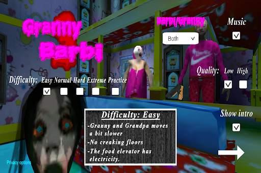Horro Barbi Granny Mod: Chapter 2 screenshot 7