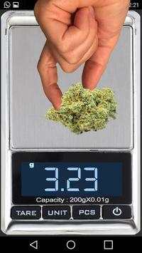 Weed Weight Scale Simulator 3 تصوير الشاشة