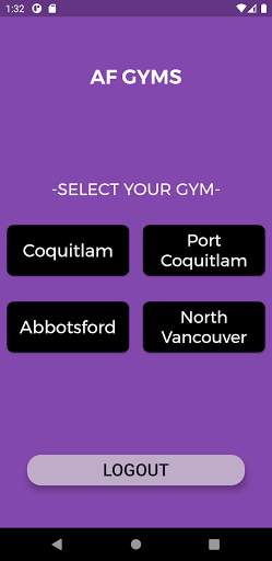 AF Live Gym Usage App screenshot 4