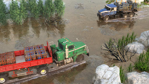 Mud Truck driver Truck Game 3D screenshot 3