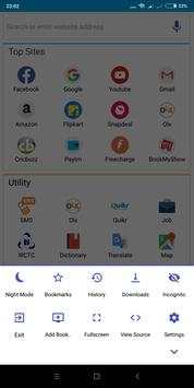 Infinity Browser screenshot 3