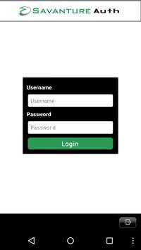 Savanture Auth screenshot 2
