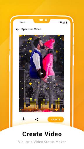 Vid.Lyric - Music Video Maker with Effects screenshot 2