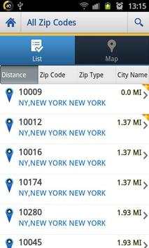 US Zip codes Lite screenshot 3