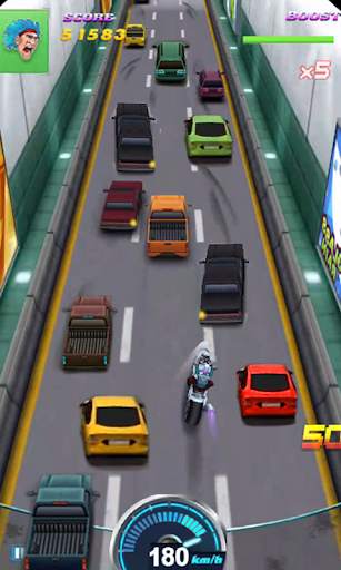 Moto racing -  Traffic race 3D screenshot 2