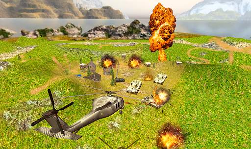 Helicopter Strike Gunship War – Helicopter Game screenshot 2