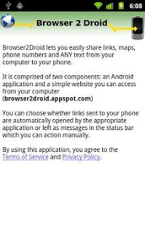 Browser 2 Droid screenshot 3