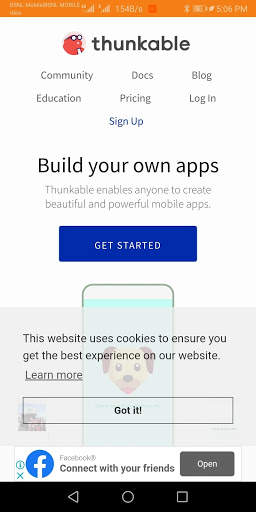 Free Android App Creator screenshot 1